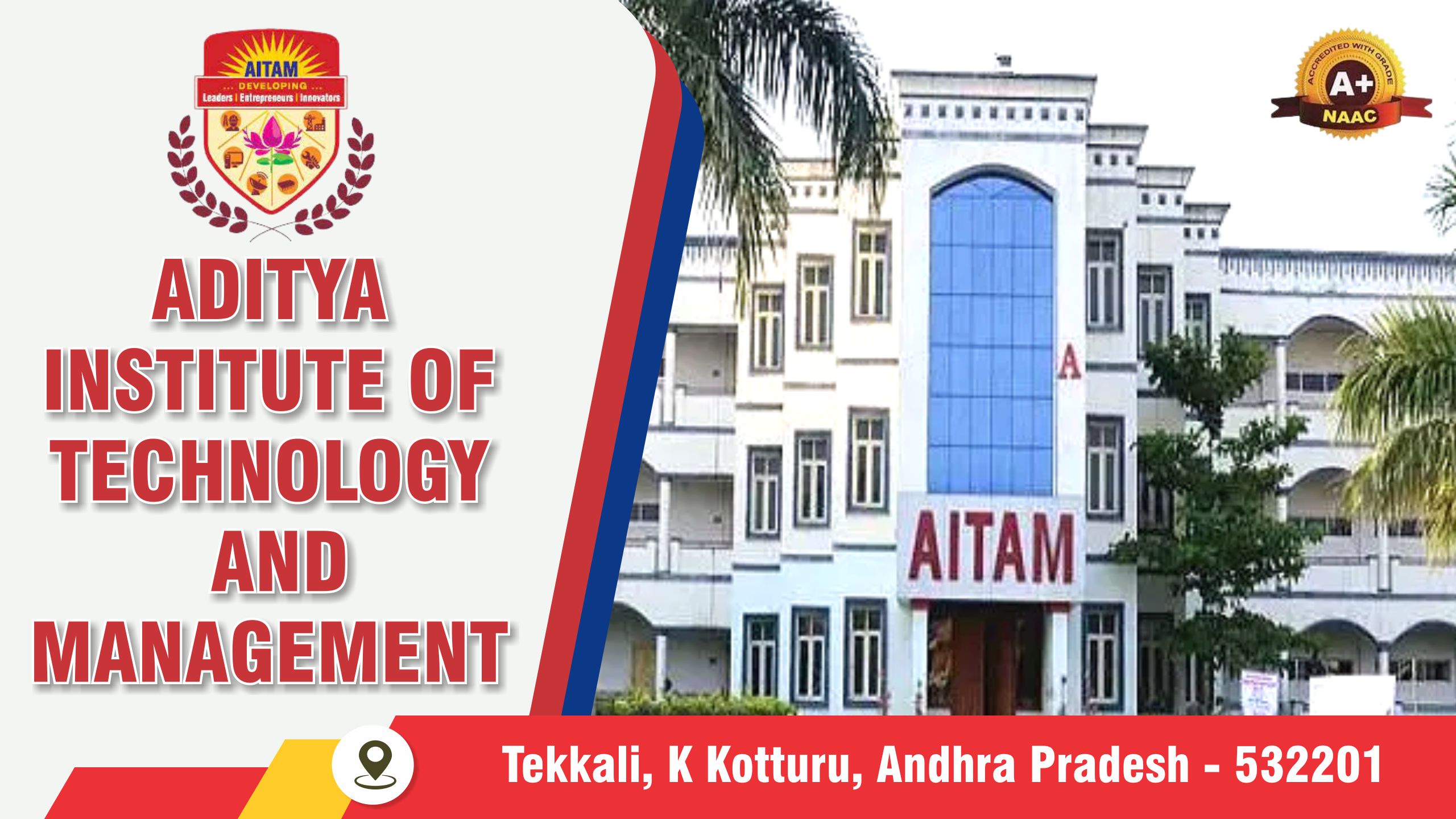 Out Side View of Aditya Institute Of Technology And Management